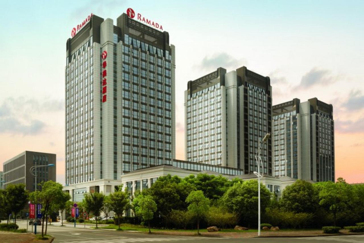 Ramada Jiaxing Hotel Exterior foto